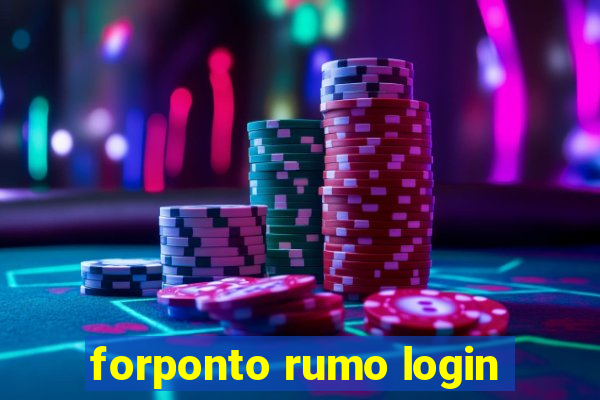 forponto rumo login
